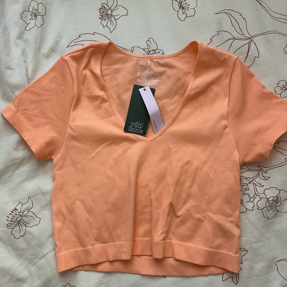 NEW ribbed baby tee